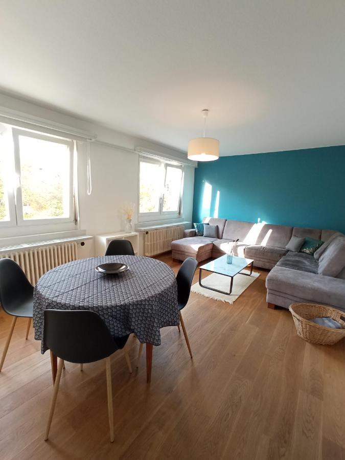 Rare A Colmar - Appartement Champ De Mars Vue Sur Parc - 70M2 - 2 Chambres Dış mekan fotoğraf