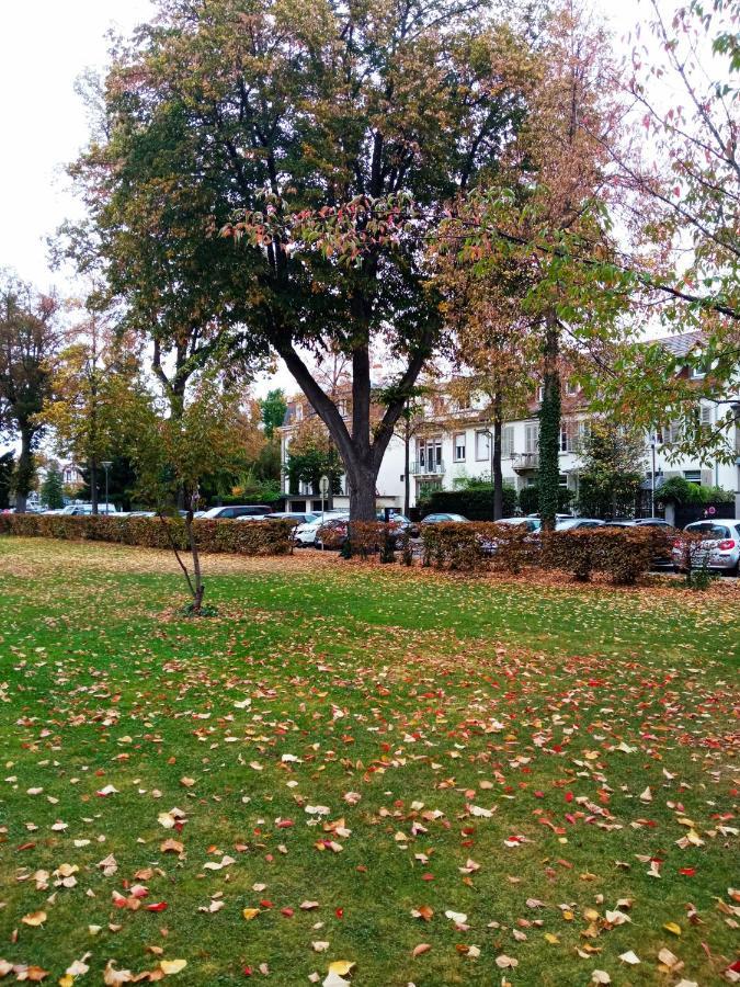 Rare A Colmar - Appartement Champ De Mars Vue Sur Parc - 70M2 - 2 Chambres Dış mekan fotoğraf